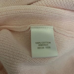 C.J. Banks baby pink sweater EUC Size 2X